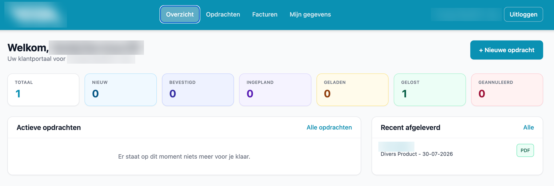 De vrachtportal